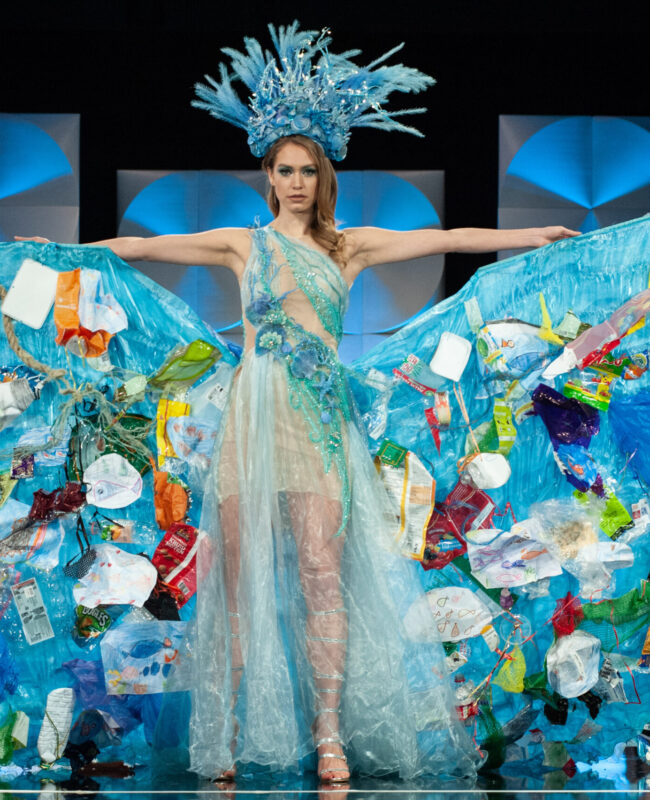 Sharon Pieksma, Miss Netherlands 2019 on stage during the National Costume Show at the Marriott Marquis in Atlanta on Friday, December 6, 2019. The National Costume Show is an international tradition where contestants display an authentic costume of choice that best represents the culture of their home country. The Miss Universe contestants are touring, filming, rehearsing and preparing to compete for the Miss Universe crown in Atlanta. Tune in to the FOX telecast at 7:00 PM ET on Sunday, December 8, 2019 live from Tyler Perry Studios in Atlanta to see who will become the next Miss Universe. HO/The Miss Universe Organization